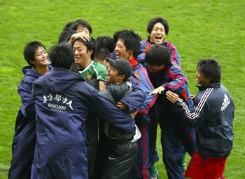 東京都市大学塩尻高等学校サッカー部　　第90回全国高校サッカー選手権県大会において優勝しました