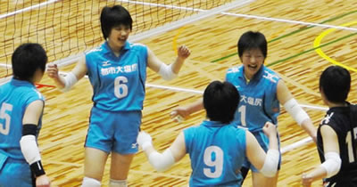 東京都市大学塩尻高等学校　女子バレーボール部が「ぎふ清流国体」に出場します