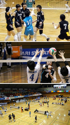 東京都市大学塩尻高等学校（長野県塩尻市）女子バレーボール部が、第19回全国私立高等学校男女バレーボール選手権大会（2014年4月1日〜4日／東京都町田市）に出場し、第３位の成績をおさめました