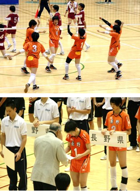 東京都市大学塩尻高等学校　　女子バレーボール部が「長崎がんばらんば国体」に出場します